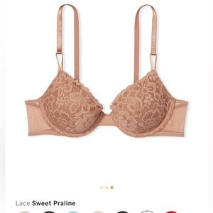 Victoria’s Secret (2) sexy tee lightly lined Demi bra